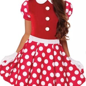 Girls Minnie Mouse Costume Dress size L